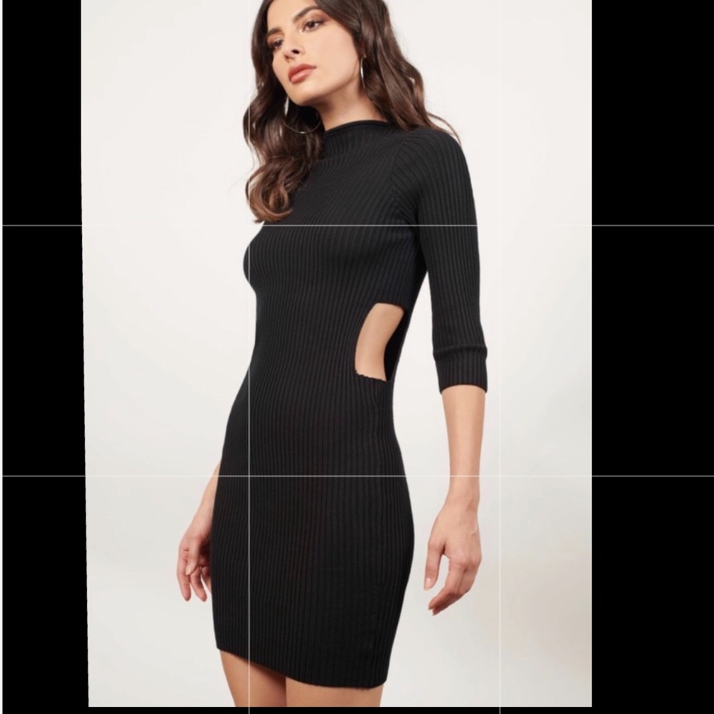 NWT small side cut out body con dress
